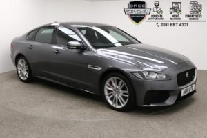Used 2018 GREY JAGUAR XF Saloon 3.0 D V6 S 4d AUTO 296 BHP (reg. 2018-03-07) for sale in Manchester