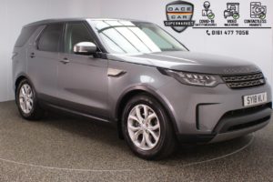 Used 2018 GREY LAND ROVER DISCOVERY 4x4 3.0 COMMERCIAL TD6 SE 5DR 1 OWNER AUTO 255 BHP (reg. 2018-07-30) for sale in Stockport