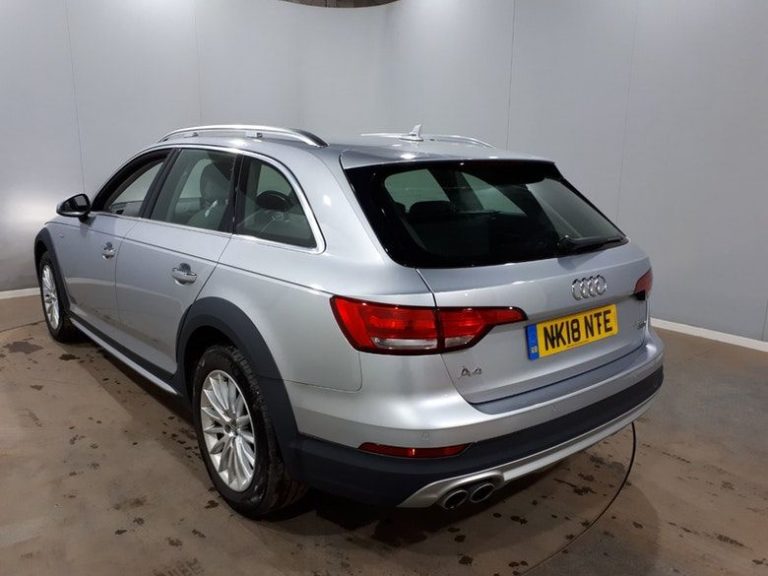 Used 2018 SILVER AUDI A4 ALLROAD Estate 2.0 ALLROAD TDI QUATTRO 5d AUTO