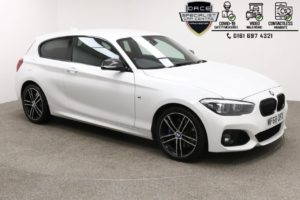 Used 2018 WHITE BMW 1 SERIES Hatchback 1.5 118I M SPORT SHADOW EDITION 3d 134 BHP (reg. 2018-09-10) for sale in Manchester