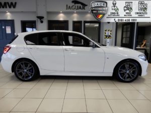 Used 2018 WHITE BMW 1 SERIES Hatchback 3.0 M140I SHADOW EDITION 5d AUTO 335 BHP (reg. 2018-03-19) for sale in Hazel Grove