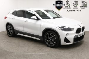 Used 2018 WHITE BMW X2 Hatchback 2.0 XDRIVE20D M SPORT X 5d AUTO 188 BHP (reg. 2018-06-29) for sale in Manchester