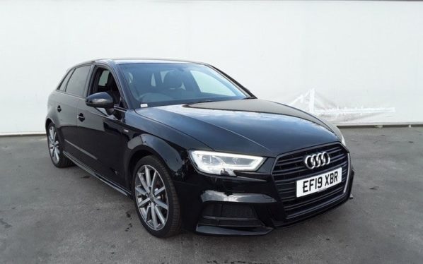 Used 2019 BLACK AUDI A3 Hatchback 1.0 SPORTBACK TFSI BLACK EDITION 5d 114 BHP (reg. 2019-05-21) for sale in Manchester