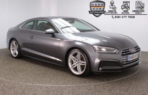 Used 2019 GREY AUDI A5 Coupe 2.0 TDI S LINE 2DR 1 OWNER AUTO 188 BHP (reg. 2019-01-28) for sale in Stockport