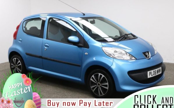 Used 2008 BLUE PEUGEOT 107 Hatchback 1.0 URBAN MOVE 5d 68 BHP (reg. 2008-07-23) for sale in Manchester