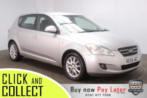 Used 2008 SILVER KIA CEED Hatchback 1.6 LS 5DR AUTO 121 BHP (reg. 2008-04-22) for sale in Stockport