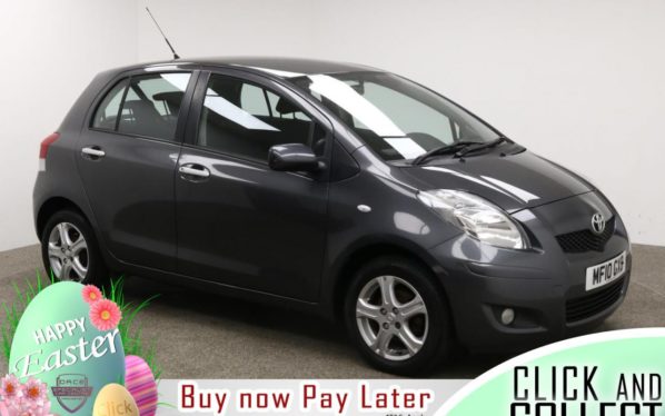 Used 2010 GREY TOYOTA YARIS Hatchback 1.3 TR VVT-I 5d 99 BHP (reg. 2010-03-02) for sale in Manchester