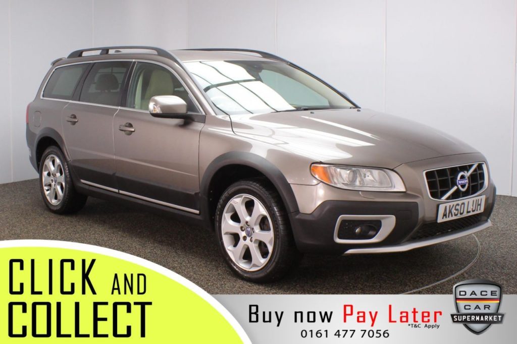 Used 2010 GREY VOLVO XC70 Estate 2.4 D5 SE LUX AWD 5DR 202 BHP (reg. 2010-10-14) for sale in Stockport