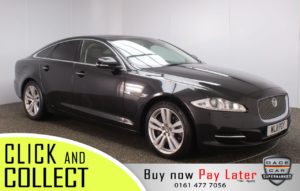 Used 2011 BLACK JAGUAR XJ Saloon 3.0 D V6 PREMIUM LUXURY SWB 4DR 275 BHP (reg. 2011-03-28) for sale in Stockport