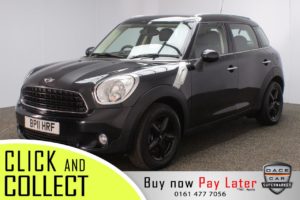Used 2011 BLACK MINI COUNTRYMAN Hatchback 1.6 ONE D 5DR 90 BHP (reg. 2011-08-19) for sale in Stockport