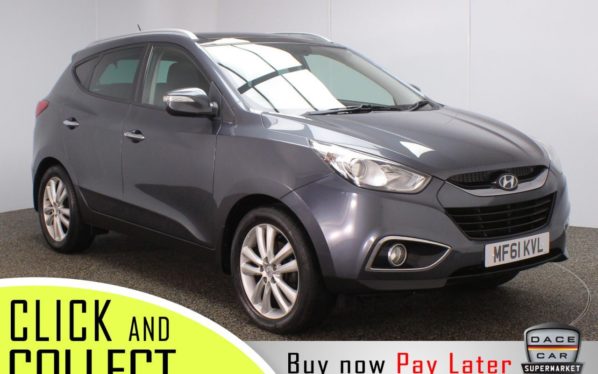 Used 2011 GREY HYUNDAI IX35 SUV 2.0 PREMIUM CRDI 2WD 5DR 134 BHP (reg. 2011-09-28) for sale in Stockport