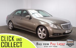 Used 2011 GREY MERCEDES-BENZ E-CLASS Saloon 2.1 E200 CDI BLUEEFFICIENCY SE EDITION 125 4DR AUTO 136 BHP (reg. 2011-09-22) for sale in Stockport