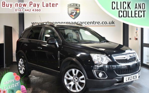 Used 2012 BLACK VAUXHALL ANTARA Hatchback 2.2 SE CDTI 5DR 161 BHP (reg. 2012-05-23) for sale in Bolton