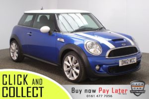Used 2012 BLUE MINI HATCH COOPER Hatchback 1.6 COOPER S CHILI PACK 3DR 184 BHP (reg. 2012-05-24) for sale in Stockport