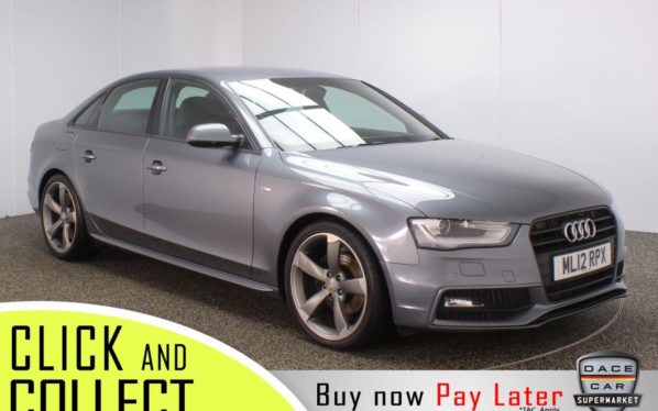 Used 2012 GREY AUDI A4 Saloon 2.0 TDI BLACK EDITION 4DR 141 BHP (reg. 2012-04-30) for sale in Stockport