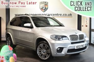 Used 2012 SILVER BMW X5 Estate 3.0 XDRIVE40D M SPORT 5DR 302 BHP [7 SEATER] (reg. 2012-08-24) for sale in Bolton