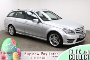 Used 2012 SILVER MERCEDES-BENZ C-CLASS Estate 2.1 C220 CDI BLUEEFFICIENCY AMG SPORT 5d AUTO 168 BHP (reg. 2012-11-22) for sale in Manchester