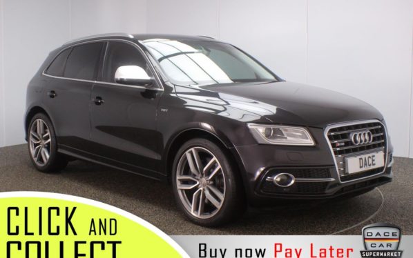 Used 2013 BLACK AUDI SQ5 4x4 3.0 SQ5 TDI QUATTRO 5DR 309 BHP (reg. 2013-09-30) for sale in Stockport