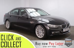 Used 2013 BLACK BMW 3 SERIES Saloon 2.0 320D LUXURY 4DR 184 BHP (reg. 2013-05-30) for sale in Stockport