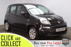 Used 2013 BLACK FIAT PANDA Hatchback 1.2 POP 5DR 69 BHP (reg. 2013-12-31) for sale in Stockport