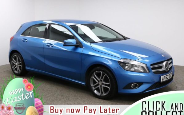 Used 2013 BLUE MERCEDES-BENZ A-CLASS Hatchback 1.5 A180 CDI BLUEEFFICIENCY SPORT 5d 109 BHP (reg. 2013-11-11) for sale in Manchester