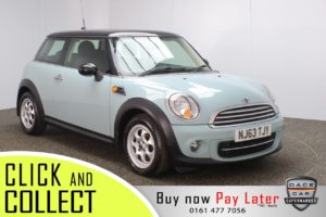 Used 2013 BLUE MINI HATCH COOPER Hatchback 1.6 COOPER D 3DR 112 BHP (reg. 2013-09-30) for sale in Stockport