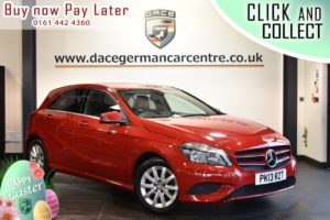 Used 2013 RED MERCEDES-BENZ A-CLASS Hatchback 1.5 A180 CDI BLUEEFFICIENCY SE 5DR 109 BHP (reg. 2013-06-28) for sale in Bolton