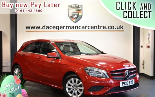 Used 2013 RED MERCEDES-BENZ A-CLASS Hatchback 1.5 A180 CDI BLUEEFFICIENCY SE 5DR 109 BHP (reg. 2013-06-28) for sale in Bolton