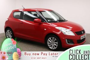 Used 2013 RED SUZUKI SWIFT Hatchback 1.2 SZ3 3d 94 BHP (reg. 2013-10-31) for sale in Manchester