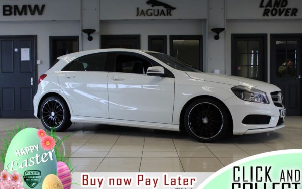 Used 2013 WHITE MERCEDES-BENZ A-CLASS Hatchback 1.5 A180 CDI BLUEEFFICIENCY AMG SPORT 5d 109 BHP (reg. 2013-11-01) for sale in Hazel Grove
