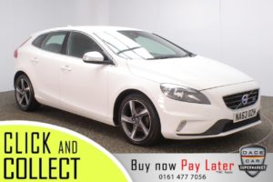 Used 2013 WHITE VOLVO V40 Hatchback 1.6 D2 R-DESIGN 5DR 113 BHP (reg. 2013-11-13) for sale in Stockport