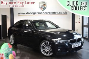 Used 2014 BLACK BMW 3 SERIES Saloon 2.0 320D M SPORT 4DR 181 BHP (reg. 2014-03-11) for sale in Bolton