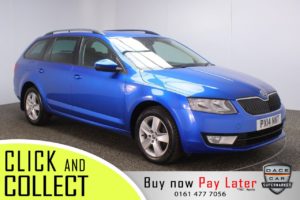 Used 2014 BLUE SKODA OCTAVIA Estate 1.6 SE TDI CR 5DR 104 BHP (reg. 2014-03-03) for sale in Stockport