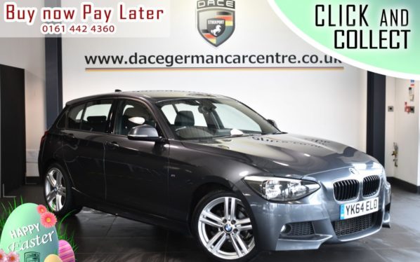 Used 2014 GREY BMW 1 SERIES Hatchback 2.0 118D M SPORT 5DR AUTO 141 BHP (reg. 2014-09-26) for sale in Bolton