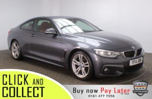 Used 2014 GREY BMW 4 SERIES Coupe 2.0 420D M SPORT 2DR 181 BHP (reg. 2014-05-20) for sale in Stockport