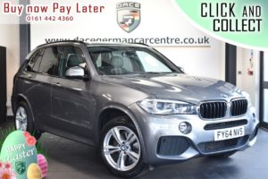 Used 2014 GREY BMW X5 Estate 3.0 XDRIVE30D M SPORT 5DR 255 BHP (reg. 2014-12-12) for sale in Bolton