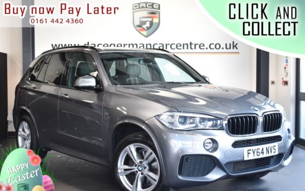 Used 2014 GREY BMW X5 Estate 3.0 XDRIVE30D M SPORT 5DR 255 BHP (reg. 2014-12-12) for sale in Bolton