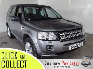 Used 2014 GREY LAND ROVER FREELANDER 4x4 2.2 SD4 XS 5DR AUTO 190 BHP (reg. 2014-06-30) for sale in Stockport