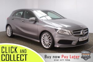 Used 2014 GREY MERCEDES-BENZ A-CLASS Hatchback 2.1 A200 CDI AMG SPORT 5DR 136 BHP (reg. 2014-09-01) for sale in Stockport