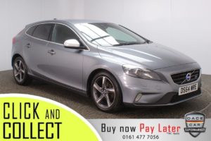 Used 2014 GREY VOLVO V40 Hatchback 1.6 D2 R-DESIGN LUX 5DR 113 BHP (reg. 2014-12-24) for sale in Stockport