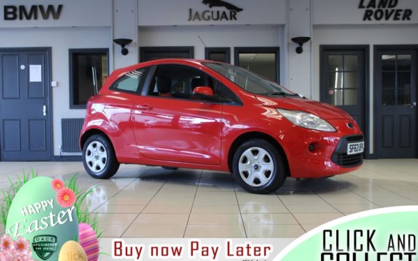 Used 2014 RED FORD KA Hatchback 1.2 EDGE 3d 69 BHP (reg. 2014-02-07) for sale in Hazel Grove