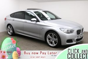 Used 2014 SILVER BMW 5 SERIES Hatchback 2.0 520D M SPORT GRAN TURISMO 5d AUTO 181 BHP (reg. 2014-06-27) for sale in Manchester