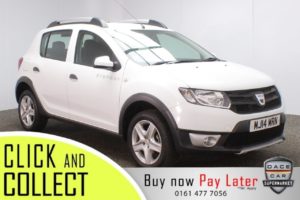 Used 2014 WHITE DACIA SANDERO STEPWAY Hatchback 0.9 AMBIANCE TCE 5DR 1 OWNER 90 BHP (reg. 2014-04-28) for sale in Stockport