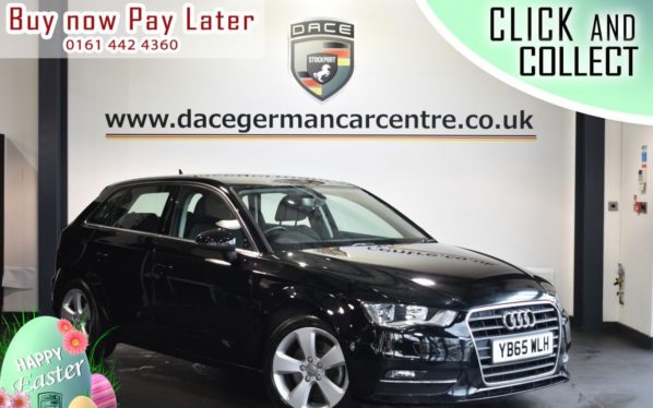 Used 2015 BLACK AUDI A3 Hatchback 2.0 TDI SPORT NAV 5DR 182 BHP (reg. 2015-12-16) for sale in Bolton