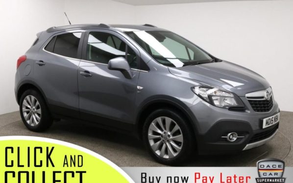 Used 2015 GREY VAUXHALL MOKKA 4x4 1.6 SE CDTI S/S 5DR1 OWNER 134 BHP FREE 1 YEAR WARRANTY (reg. 2015-06-30) for sale in Stockport