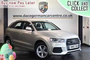 Used 2015 SILVER AUDI Q3 Estate 2.0 TDI QUATTRO SE 5DR AUTO 182 BHP (reg. 2015-11-25) for sale in Bolton