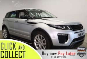 Used 2015 SILVER LAND ROVER RANGE ROVER EVOQUE 4x4 2.0 TD4 HSE DYNAMIC 5DR AUTO 177 BHP (reg. 2015-12-15) for sale in Stockport