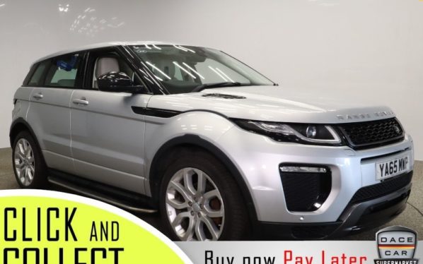 Used 2015 SILVER LAND ROVER RANGE ROVER EVOQUE 4x4 2.0 TD4 HSE DYNAMIC 5DR AUTO 177 BHP (reg. 2015-12-15) for sale in Stockport