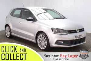 Used 2015 SILVER VOLKSWAGEN POLO Hatchback 1.4 BLUEGT DSG 5DR AUTO 148 BHP (reg. 2015-09-01) for sale in Stockport