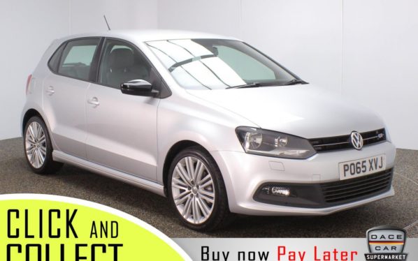 Used 2015 SILVER VOLKSWAGEN POLO Hatchback 1.4 BLUEGT DSG 5DR AUTO 148 BHP (reg. 2015-09-01) for sale in Stockport